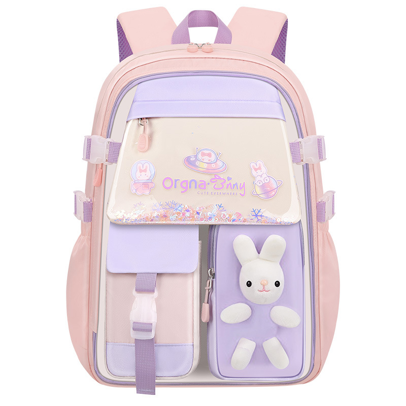 Personalizada niña de dibujos animados transfronterizos escolares mochila escolar estilo británico niñas escolares mochila al por mayor