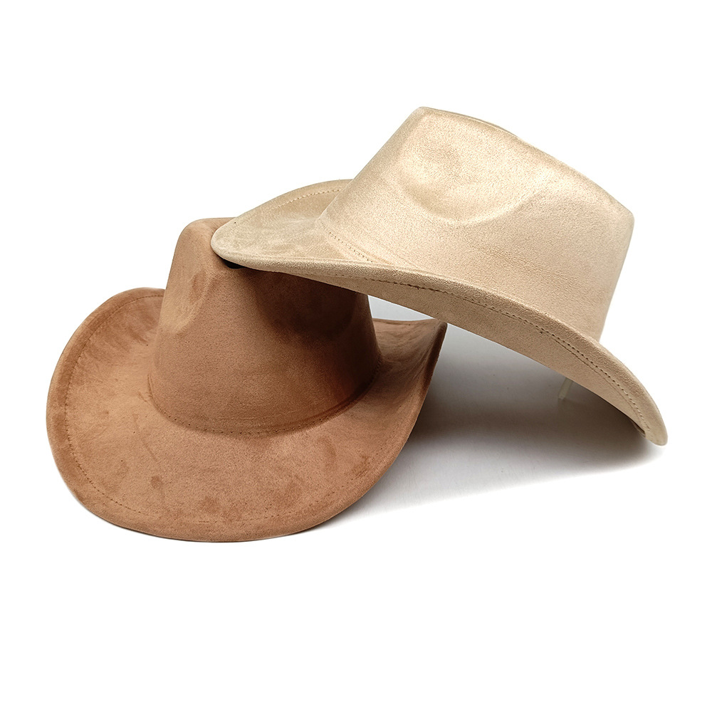 802g Weight Fedora Hat Hats Type Holiday, Daily Occasion Faux Suede Material Solid Color Pattern All Seasons Season Women's Gender Classic Style Style Flat Eaves Rim Women's Classic Style Solid Color Flat Eaves Fedora Hat 4