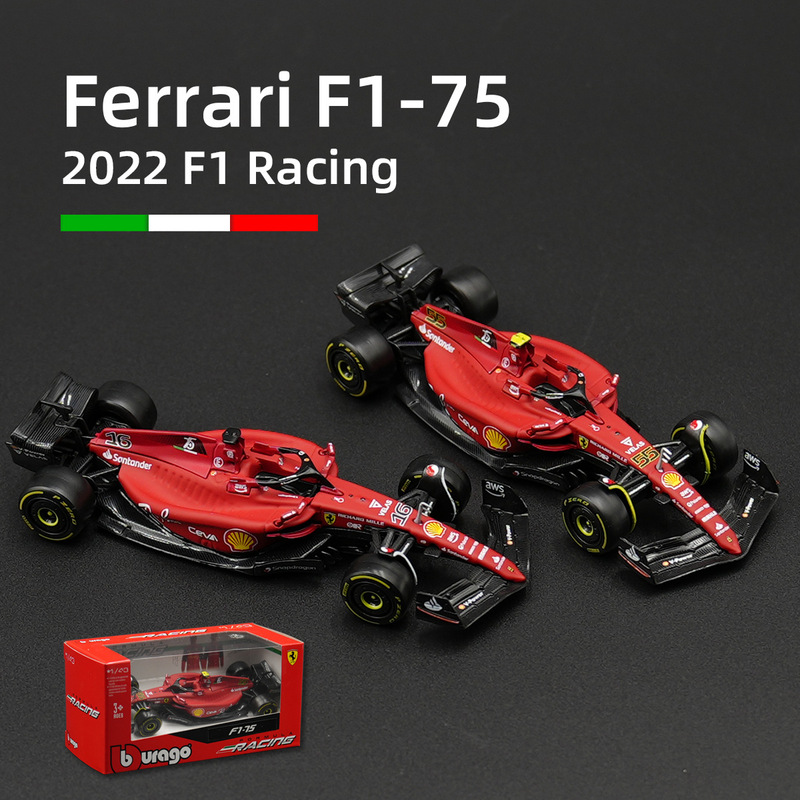 Bimei 1:43 F1-75 Formula 2022 F1 Leclerc Alloy Car Model