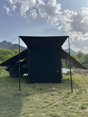 Avtomobil dam çadırları Automatic Quick-Opening Tent, Aluminum