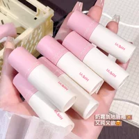 HISYI Chacha Velvet Lip Glaze Матовый Матовый Стойкий макияж Натуральное отбеливание Антипригарная чашка Доступная глазурь для губ для студентов