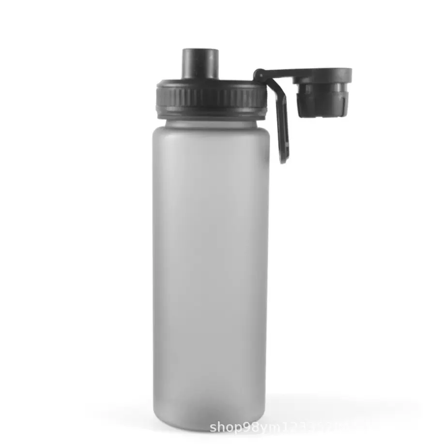 印制logo户外便携太空杯Tritan塑料学生水杯带提手便携随手杯礼品