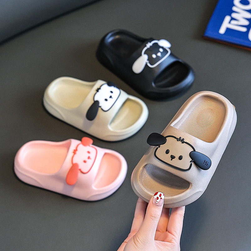 EVA Slippers Feeling Women's Summer Cartoon Cute Non-slip Indoor Bathing Thick Bottom Slippers Baby Sandals