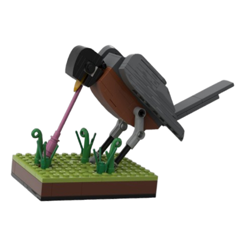 Bird Building Block Construction Toy Educational Diy Model_voghion.com