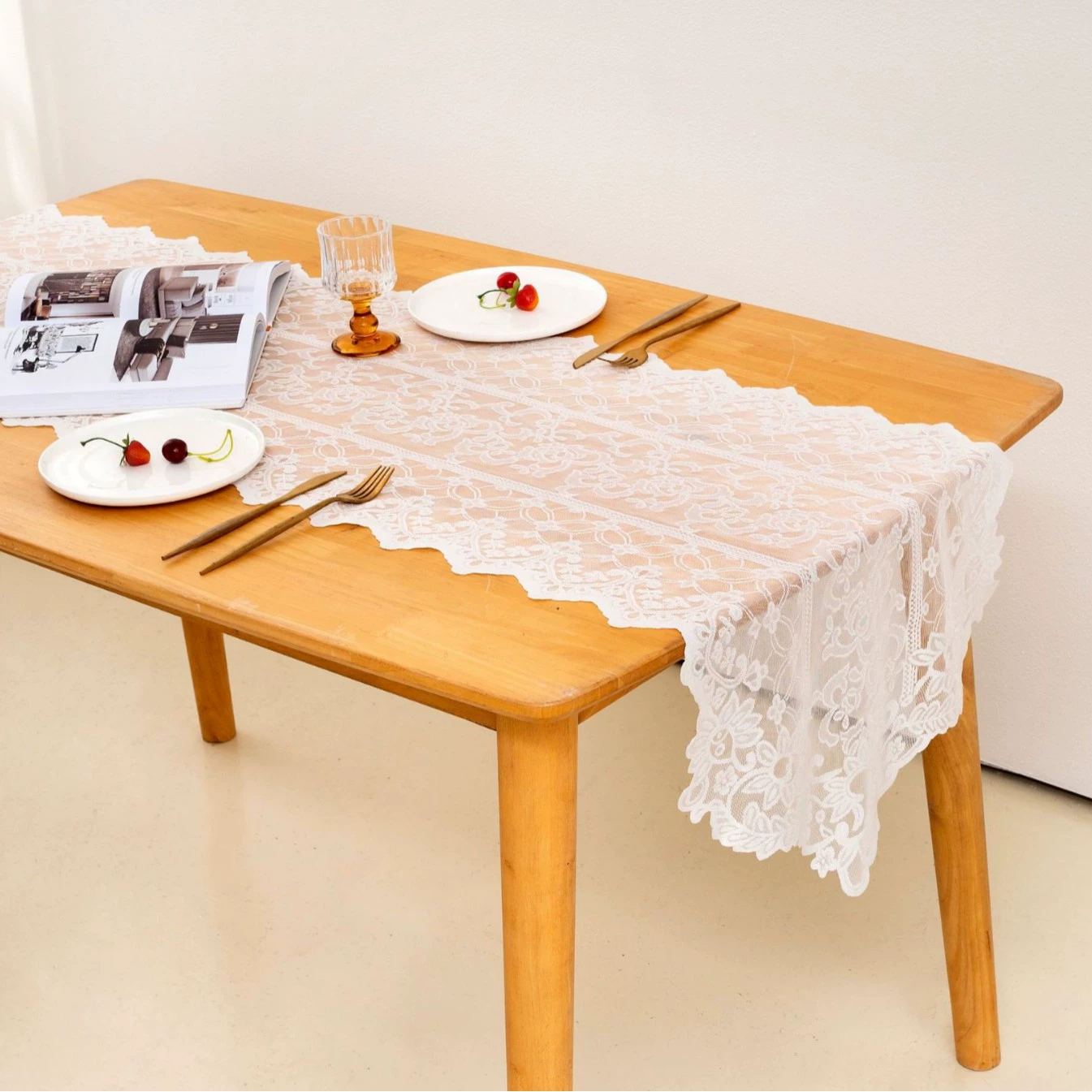 Новая Table Flag Lace Table Decoration Strip французское простое убранство зала гостиная уборка магазина оптом