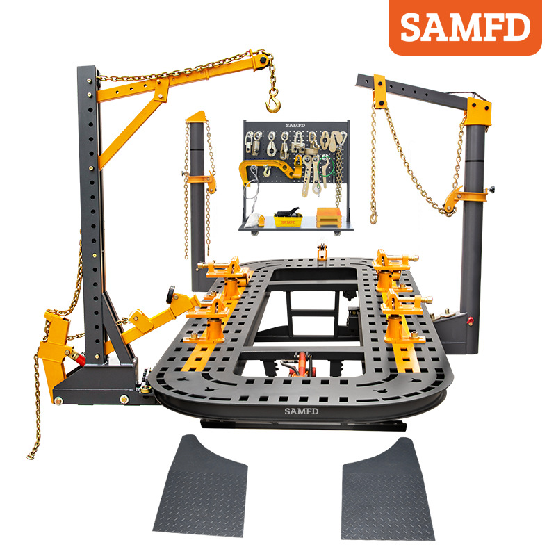 Instrumento de calibración de vigas de orificios de cinco filas