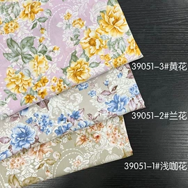 印花、扎染布;粘胶面料;绣花布