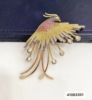 2022 new pattern Chinese style Enamel colour Phoenix Brooch Luxurious high-grade animal Sternum Pin overcoat Accessories