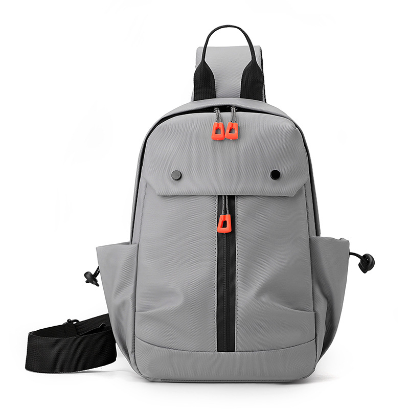 Bolso de pecho transfronterizo Bolso de hombro casual para hombre Bolso de mensajero de ciclismo de deportes al aire libre Bolso de moda de moda coreana