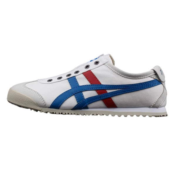 Canvas white blue and red (no shoelaces)