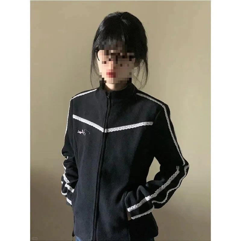Кружевной ретро-демисезонный пиджак, американский стиль, slim fit