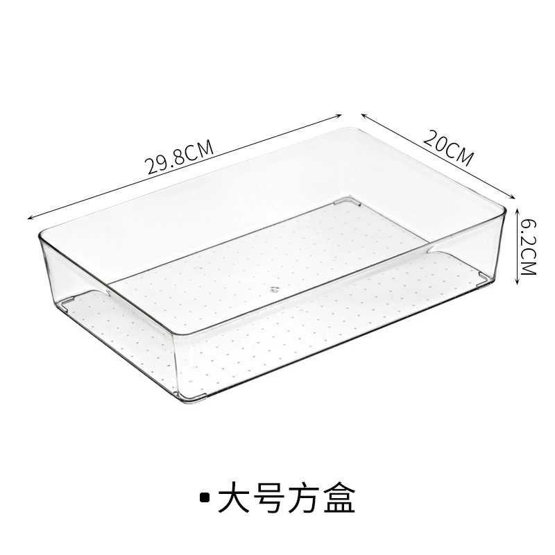 Drawer organizer box set — modular kitchen divider boxes, multiple sizes 9.6–29.8 cm