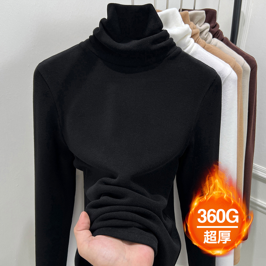 블랙 파일 칼라 [두꺼운 버전 업그레이드 매우 따뜻한 벨벳]