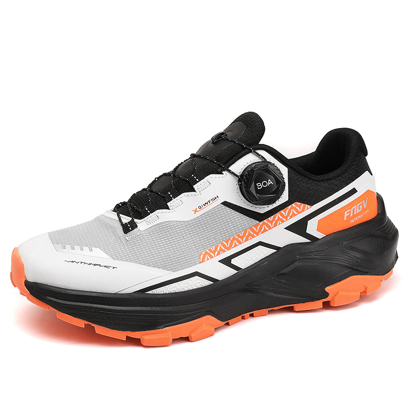 Zapatos de montaña de hebilla giratoria al aire libre impermeable al aire libre caminando zapatos de montaña de montaña zapatos deportivos casuales Aliexpress