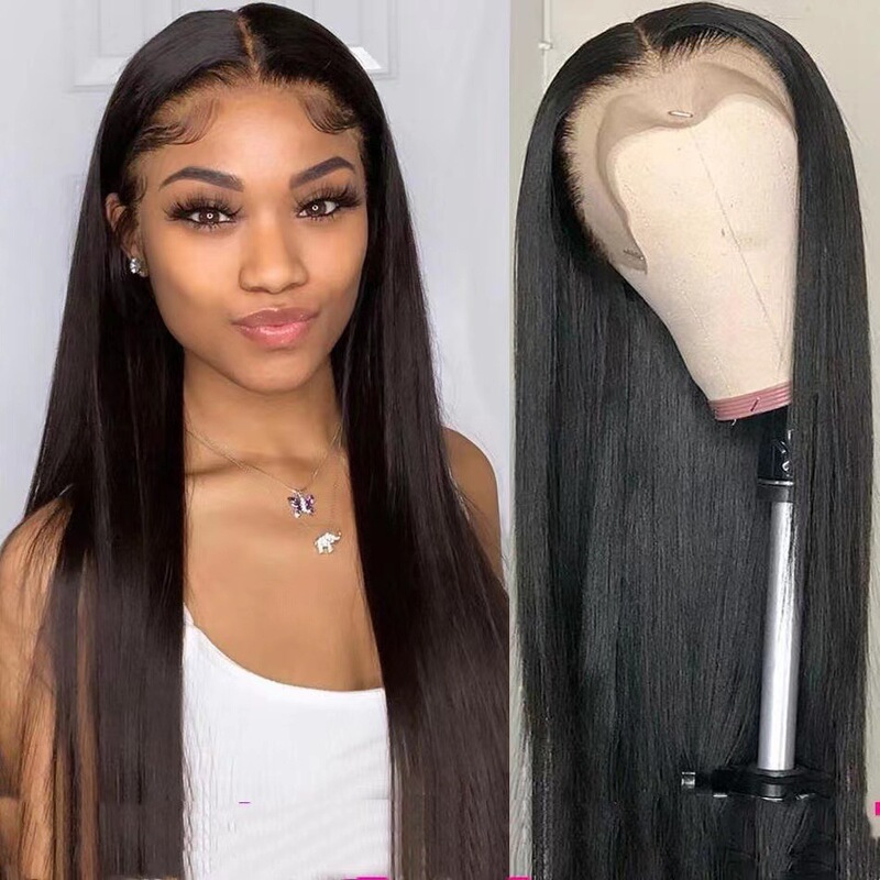 Europe and the United States new Amazon long straight hair ladies wig high temperature silk chemical fiber manufacturers wholesale whole head cover generation