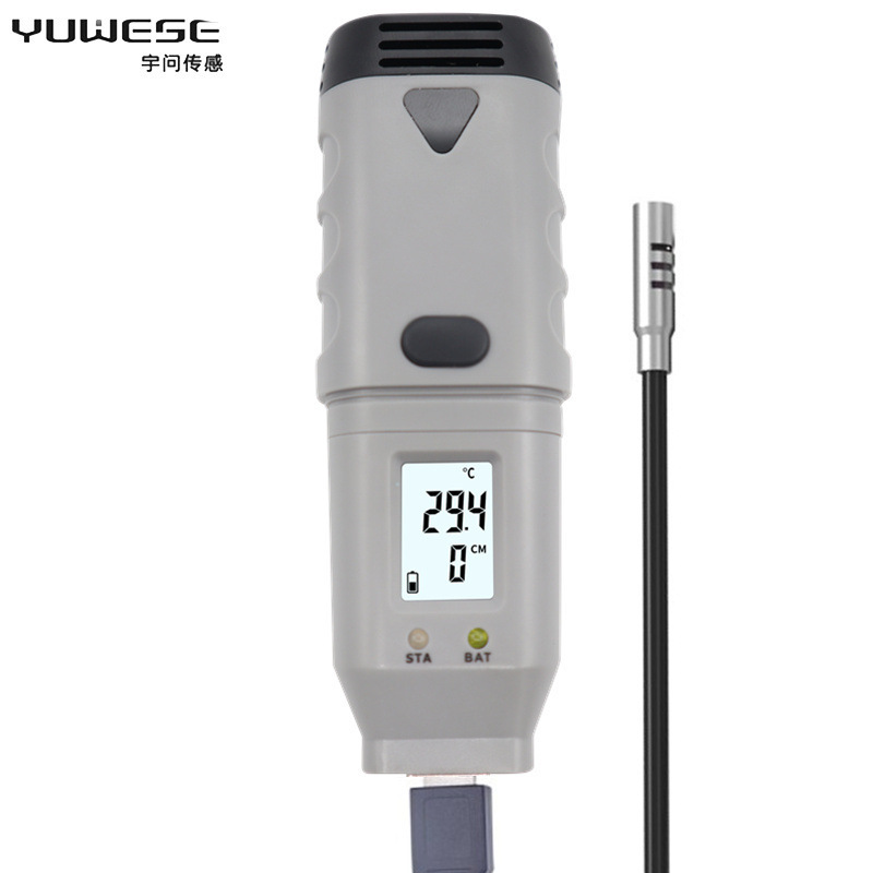 宇问SSN22E/23E外置探头温湿度记录仪器USB无纸温度计曲线