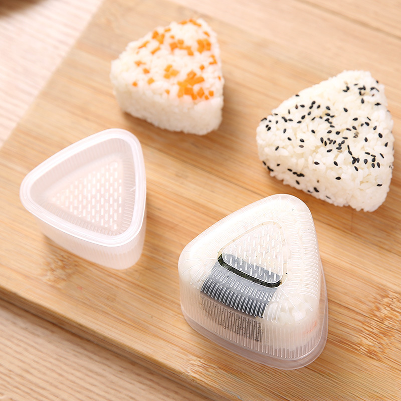 Triangle rice ball mold creative children's DIY sushi mold Japanese children's picnic seaweed rice sushi tool