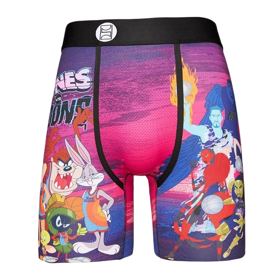 Marca de moda PSD seda de hielo pantalones cortos de poliéster pantalones de playa estampados anime deportes cómodos correr bóxer calzoncillos para hombres