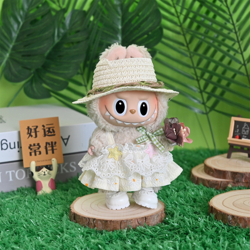 17cm ブラインドボックス ラブブベビー服 ラブブ服 ペンダント ドール服 レディーススカート 【衣装のみ】|undefined