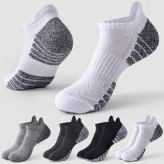Thickened Towel Base Basketball Sports Socks Mesh Breathable Sweat Absorbent Professional Running Socks Short Socks Amazon