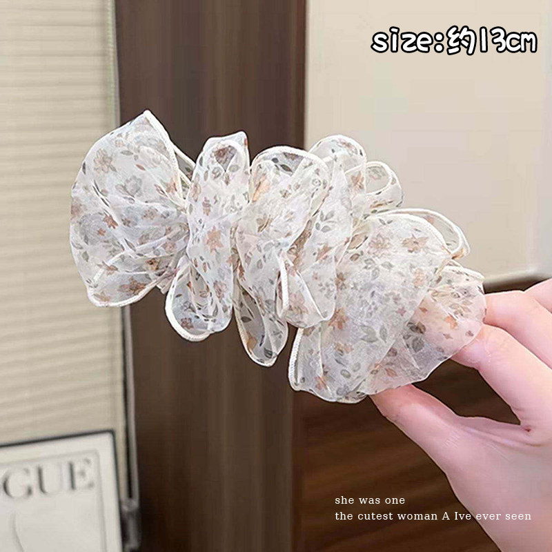 2# beige-banana clip about 13cm