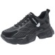 2024 New Breathable Mesh Shoes Men's Trendy Versatile Elevated Sports and Casual Dad Shoes