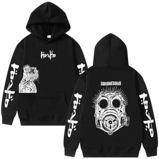 【跨境欧码】Japanese Anime Dorohedoro Kaiman Graphic Hoodie