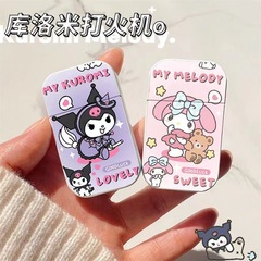 Cute Colormi Gas Lighter Cartoon Birch Dog Creative Pink Flame Ins High Quality Gift for Boyfriend