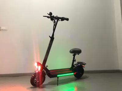 11-inch double drive large motor 60V front and rear disc brake folding off-road vehicle adult transportation driving 2-wheel electric scooter (Qatlanan elektrik skuterlər) - 48v4a-single-drive-1200w