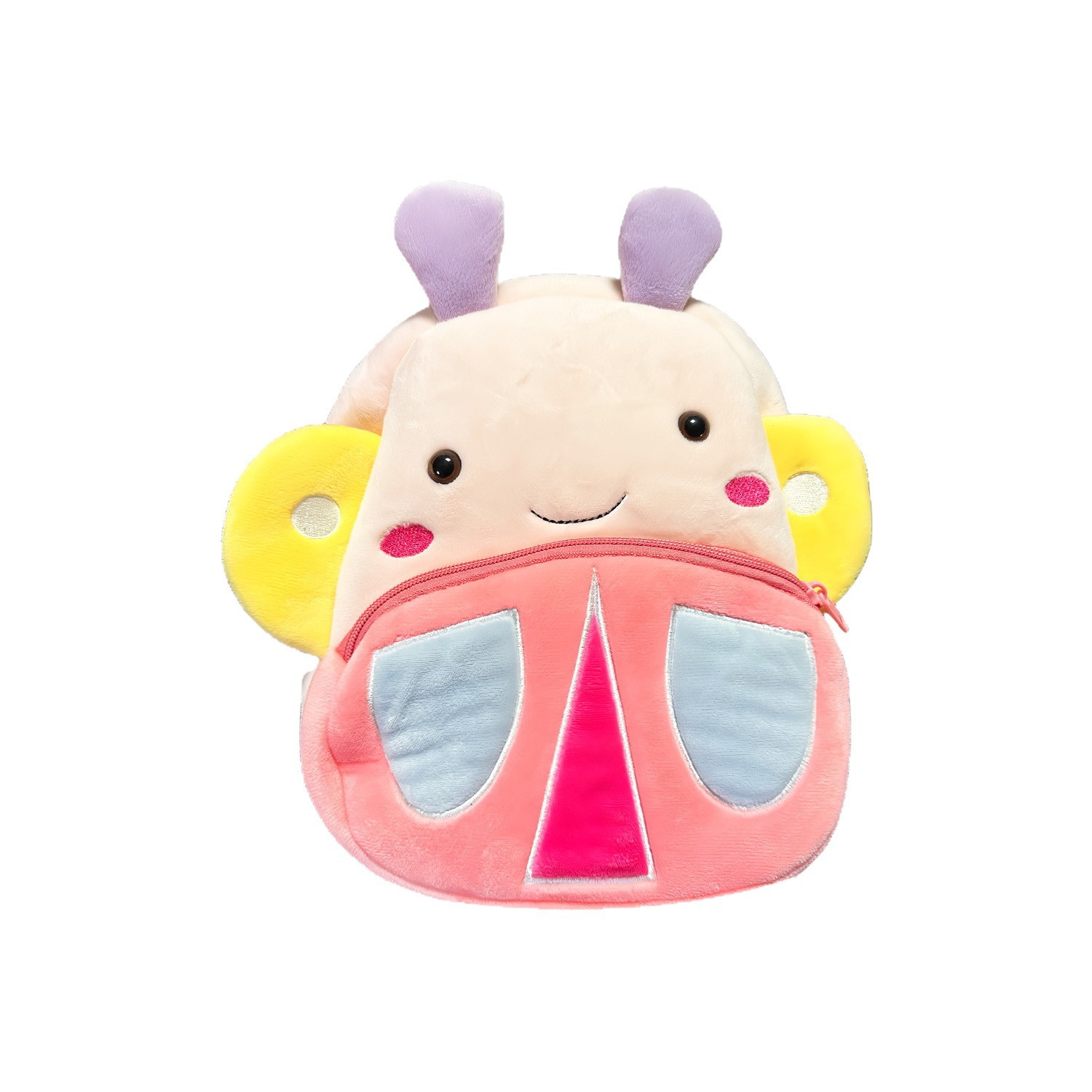 Animal bordado serie lindos niños mochila mochila mochila de peluche fábrica de bolsas de jardín de infantes al por mayor