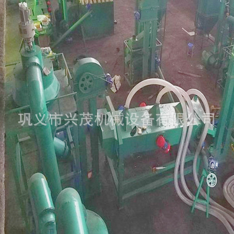 带电锂电池粉碎回收设备 报废锂电池粉碎分选设备 兴茂破碎生产线