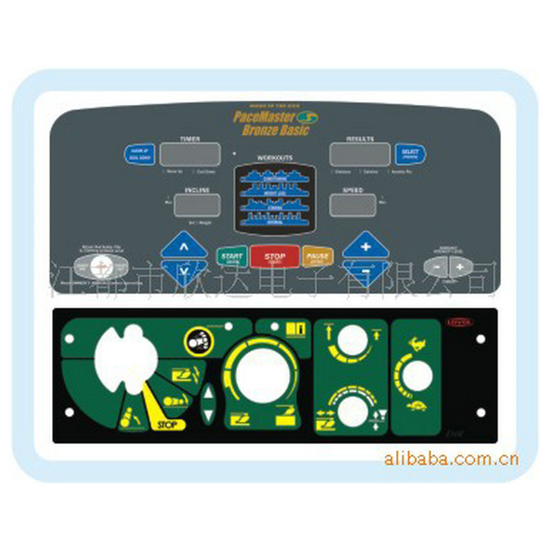 各类电子仪器仪表薄膜开关,薄膜面板 价格公道 质量稳定