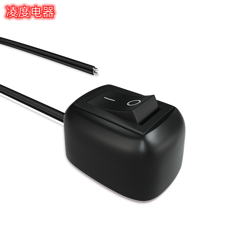 12V Modificación de coche interruptor de pasta con línea auto-bloqueo tipo barco Punch-libre mini Rocker interruptor Modificación del coche