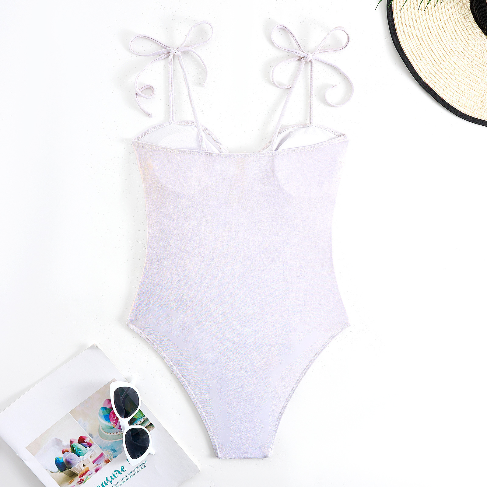 Damen Badeanzug Mit Leuchtendem Rock Modisches Set Für Urlaub_voghion.com
