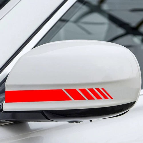 Car rearview mirror sticker modification decorative film personalized reflective scratch cover reflective mirror sticker creative car decal