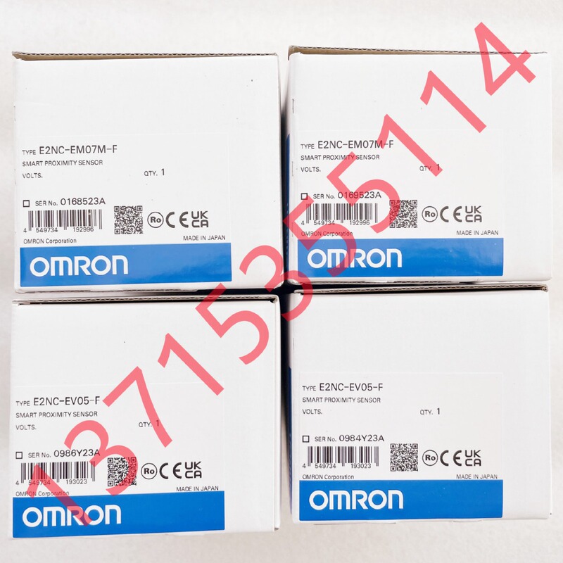OMRON OMRON E2A-S08LS02-m5-B1 XS3F-m8PUR3S5m CJ2H-CPU64-EIP