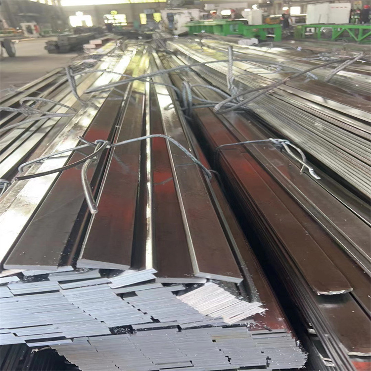 厂家Q235材质冷拉扁钢8*40-10*45冷拉45号机械用扁钢尺寸标准定尺