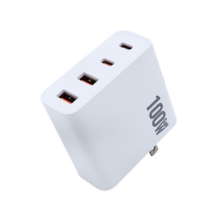 PD100W Multi-port High-poWer Fast Charging PD+QC100W Fast Charging Mobile Phone Tablet Charger Dual C Dual Fast Charging
