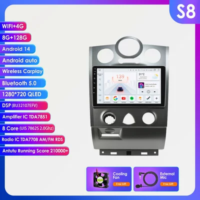 DVD Navigation – Navigation and Reversing Camera - 8128g-wifi4g-lte-version-7862-carplay-eight-core-9inch-suitable-for-megane-2nd-generation-bottoms-9inch-frame-set