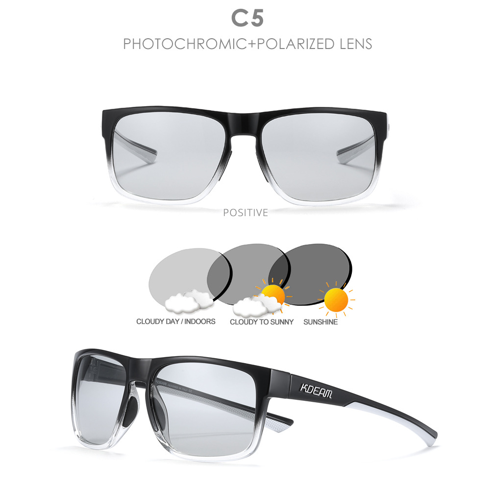 60g Weight Full Frame Glasses Structure Sunglasses Classification PC, UV400 Protection Lens Material Square Glasses Style Outdoor, Travel Occasion Solid Color Pattern Men's Gender Casual, Sports Style Casual Sports Solid Color PC UV400 Protection Square Full Frame Men's Sunglasses 17