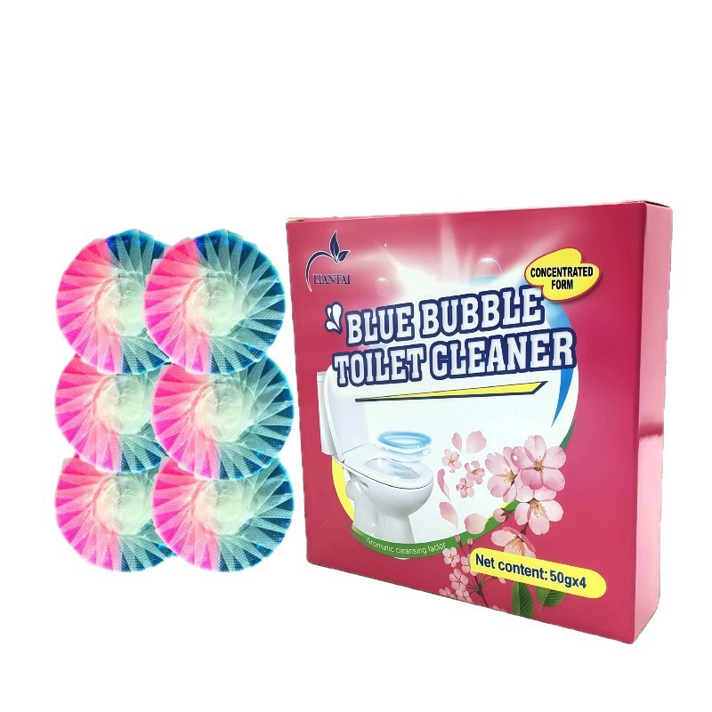 双色洁厕块品牌批发马桶自动清洁剂蓝泡泡洁厕灵香薰除臭祛污工厂|undefined
