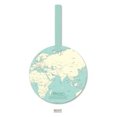 PVC world map luggage tag outing luggage tag bag pendant decoration