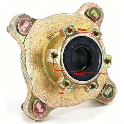 Motorcycle frame Horn-Shaped Wheel Hub Mount, 110