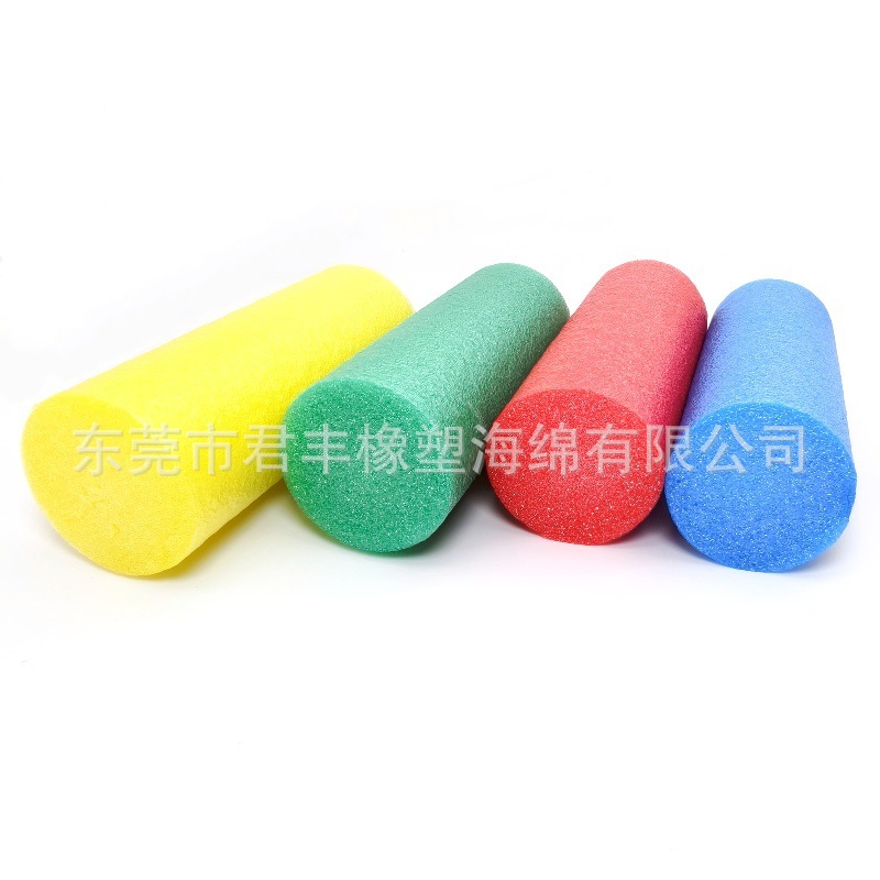 彩色珍珠棉棒浮力棒成人泡沫EPE珍珠棉棒成年人儿童游泳浮力棒