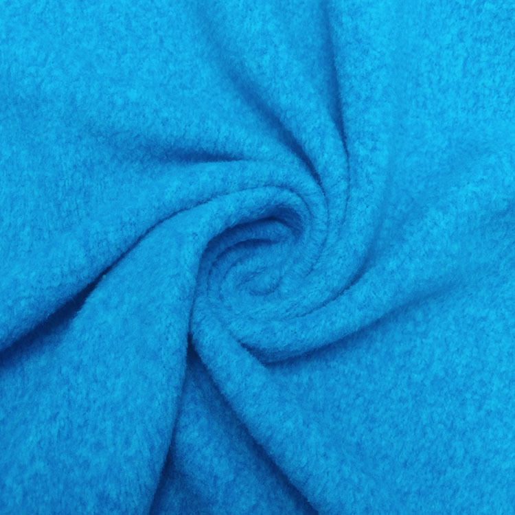 270克阳离子双色粗针摇粒绒适合粗针服装