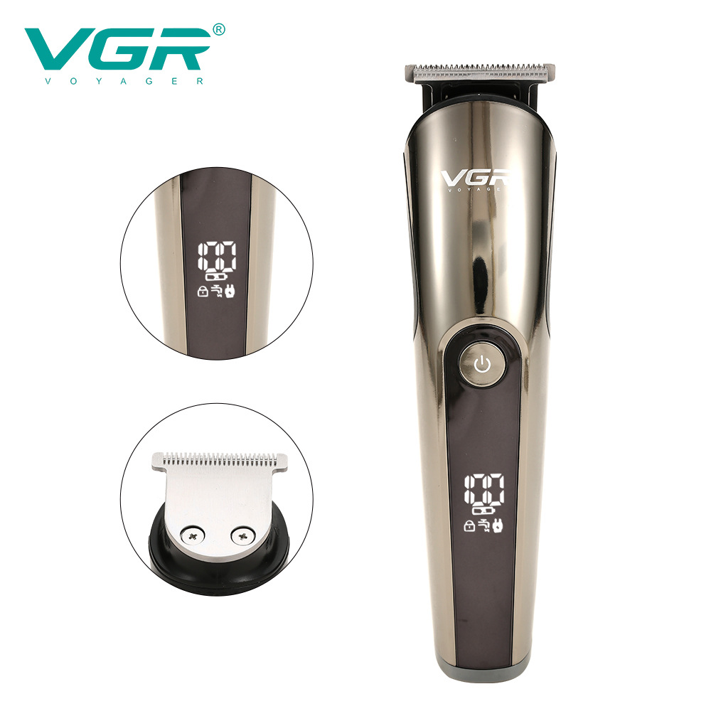 Multi Functional Hair Clipper Set IPX6 Washable Body 5 in 1 Digital Display Shaver Beard Trimmer Sideburn Trimmer_voghion.com