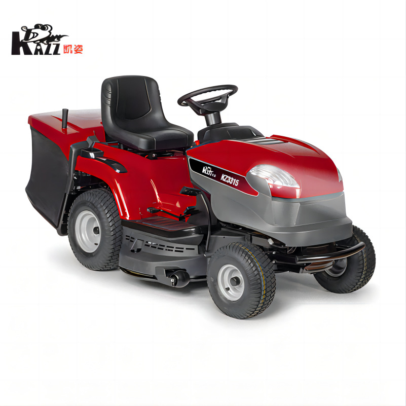 凯姿KAZZ坐骑式割草机汽油除草机KZ3315四冲程骑乘式后排草坪车