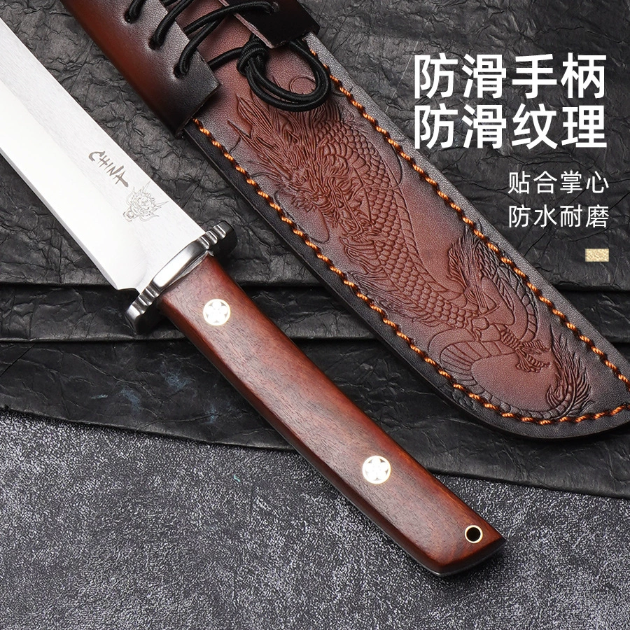 Фабричная прямые продажа outdoor нож клинок Чай Ин Ying Ying восхождение гора рыбалка Один дракон кость дикий развод меч высокая твердость резки мясного ножа
