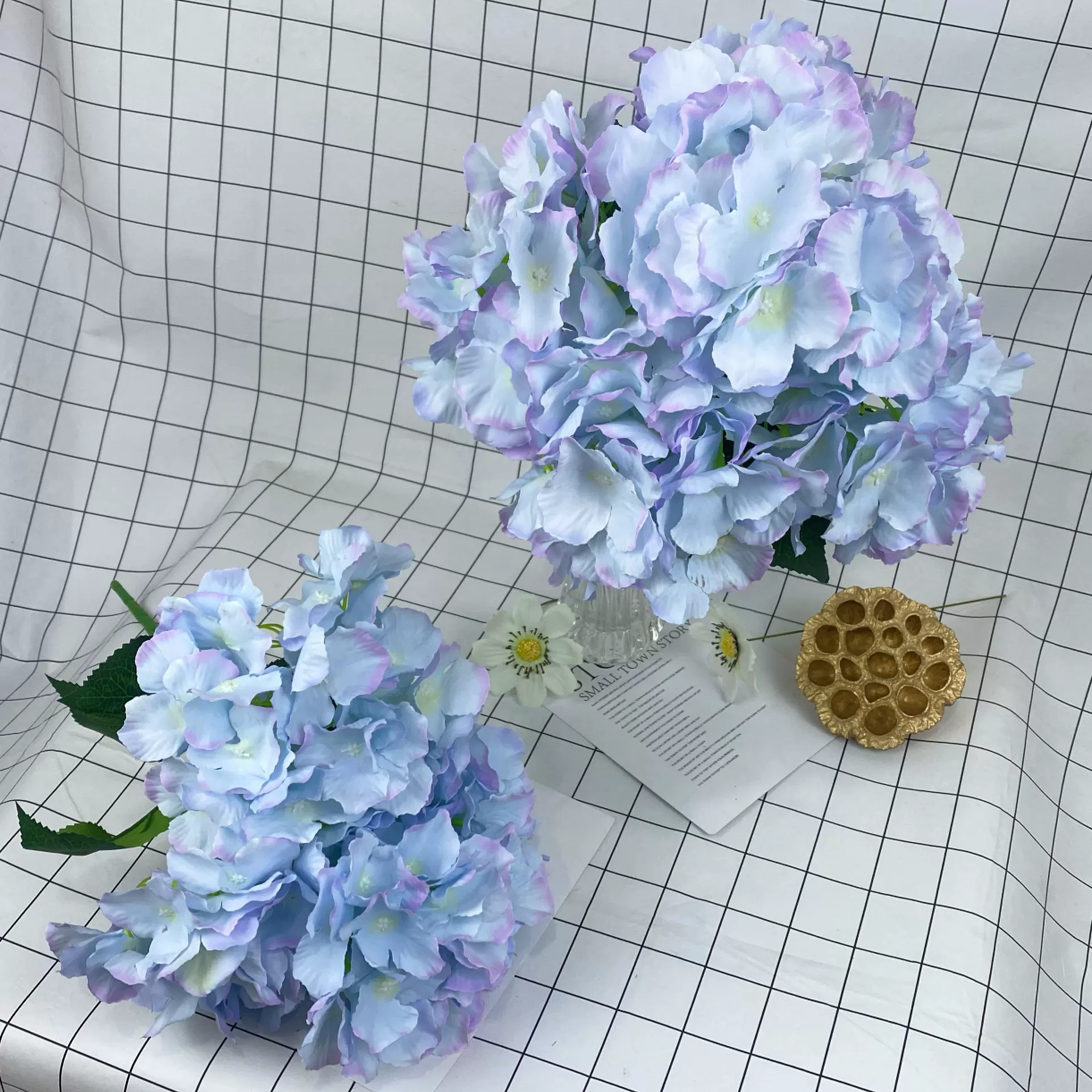 绣球仿真花餐桌摆花家居装饰花婚庆摄影会展假花工艺花摆花