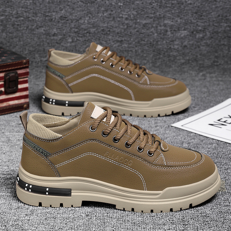 2024 primavera y otoño nuevos zapatos casuales estudiantes de tamaño universal zapatos de moda para hombres zapatos de moda zapatos blancos pequeños zapatos deportivos para hombres